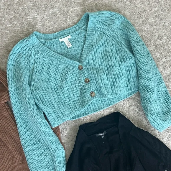 Huge lot of women’s sweatshirt sweater set M neutral L.L. bean teal element ful - Picture 5 of 14